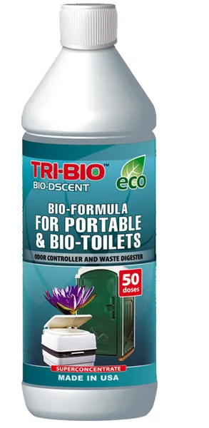 Biotualettide puhastusvahend TRI-BIO, 890 ml