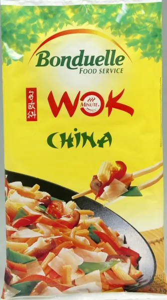 BONDUELLE Köögiviljasegu WOK CHINA külmutatud 2,5kg
