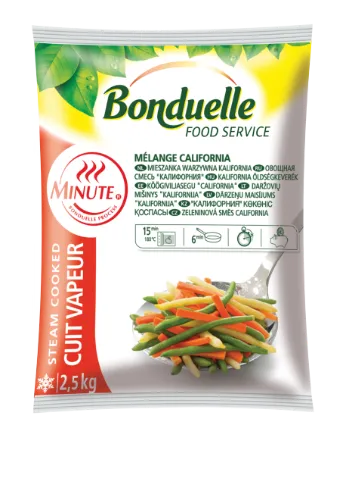 BONDUELLE Külmutatud köögiviljade segu California Minutė, 2,5 kg