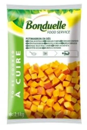 BONDUELLE Külmutatud kõrvitsakuubikud, 2,5 kg