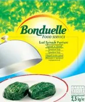BONDUELLE Külmutatud spinatilehed, 2,5 kg