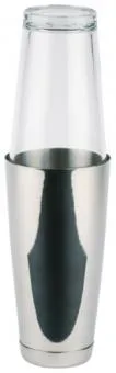 Bostoni sheiker APS, kaheosaline - roostevaba+klaas, 700/400ml
