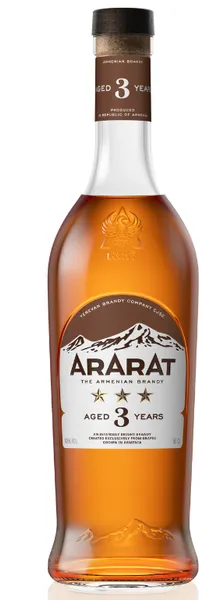 Brandy ARARAT, 3YO, 40%vol, 0,5L, R10/59055/6