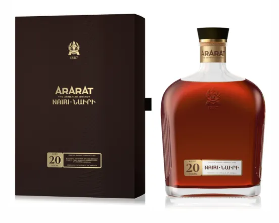 Brandy ARARAT, Nairi 20YO, karbis, 40%vol, 0,7L, R10/59050/6