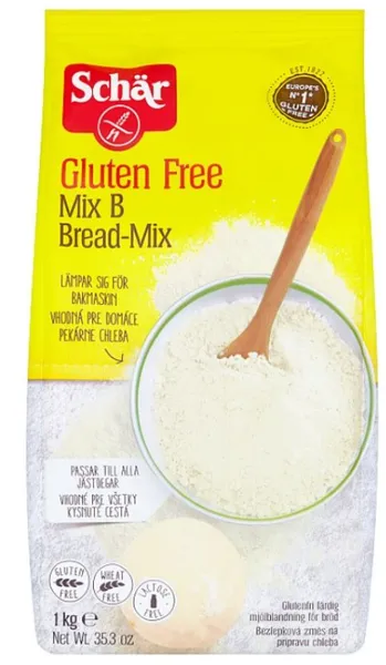 Bread Mix SCHÄR B saiajahu, 1 kg Laktoosivaba