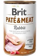 BRIT Pate&Meat, konserv koertele, küülikuga, 400g