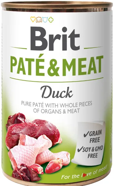BRIT Pate&Meat Konserv koertele,pardiga 400g