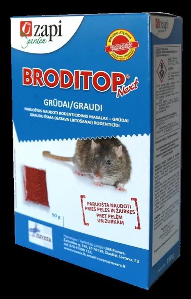 BRODITOP,BRODITOP Next nisu, mürk närilistele, 150 g
