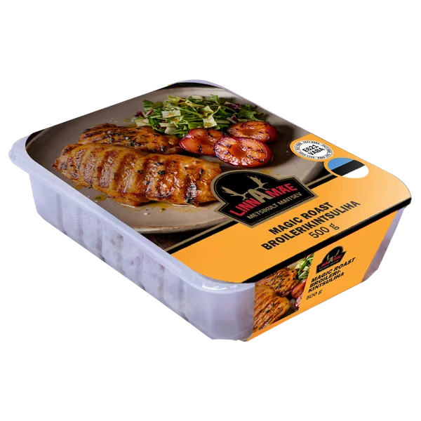 Broilerikintsuliha Magic Roast, LINNAMÄE LIHATÖÖSTUS, 500g