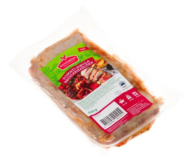 Broilerišašlõkk tomati-sibula, RANNAMÕISA, 600 g
