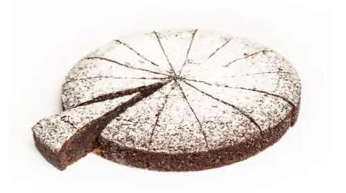 Brownie kook SMACKERS, D25cm, 14 viilud, külmutatud, 1,4 kg