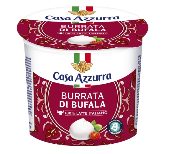 Burrata juust CASA AZZURRA, di Bufala, pühvlipiimast, 200g