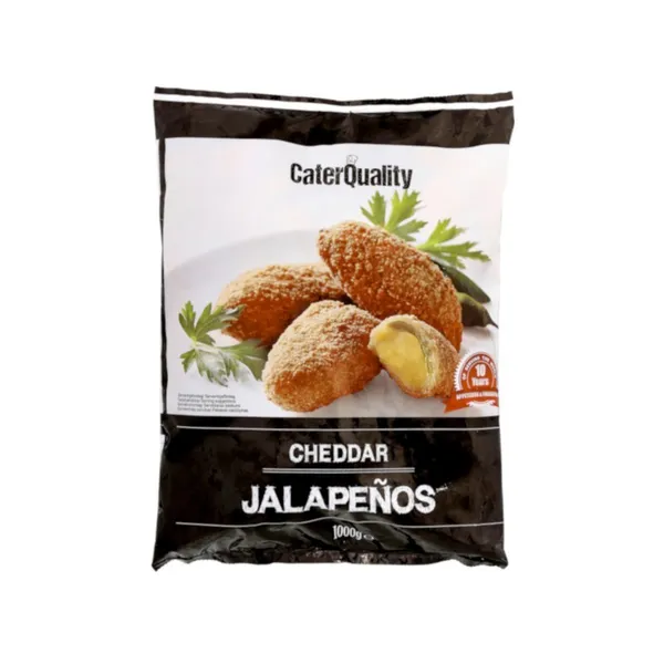 Cheddari juustuga Jalapenod CATER QUALITY, Saksamaa, Külmutatud, 1kg