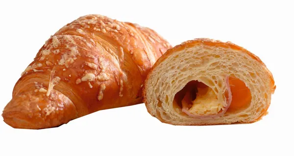 CB Prantsuse võicroissant singi-juustuga, küpsetatud, 100g