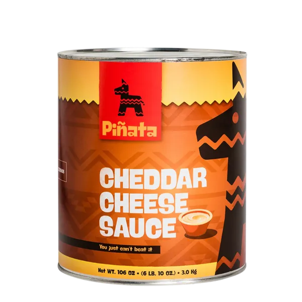 Cheddari juustu kaste, konserv 3kg, PINATA USA