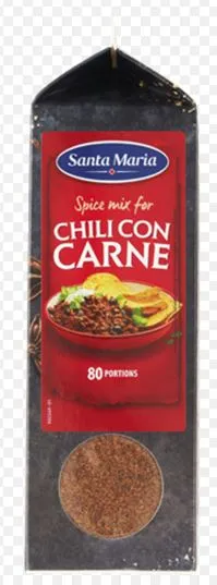Chili Con Carne maitseainesegu SANTA MARIA, 448 g