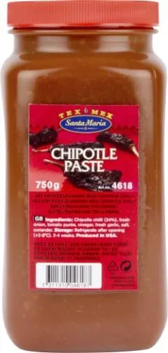 Chipotle tšilli pasta SANTA MARIA, 750 g