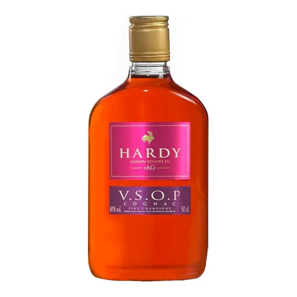 Cognac  HARDY COGNAC Fine Champagne, V.S.O.P 40%vol 0,5L,R13/87268/7