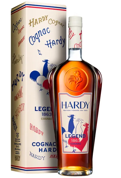 Cognac HARDY LEGEND+GB, 40%vol, 0,7L,R22/171890/7