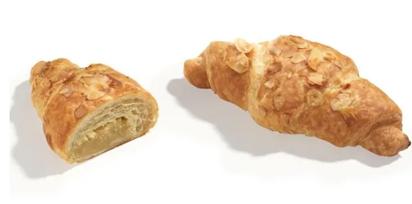 Croissant DELIFRANCE martsipani täidisega, külmutatud, 90g x 48tk