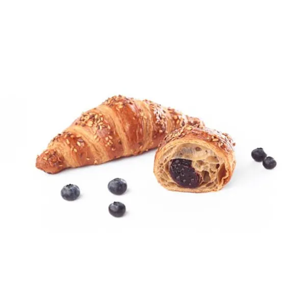 Croissant DÉLIFRANCE mustikatäidisega, vegan, külmutatud, 100g x 48tk