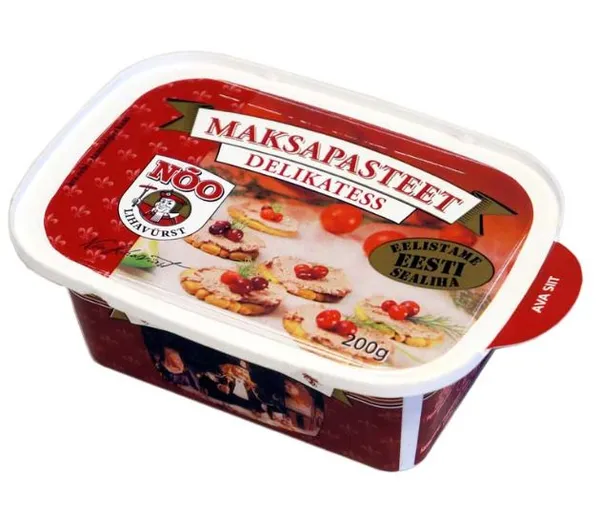 Delikatess maksapasteet, NÕO, 200 g