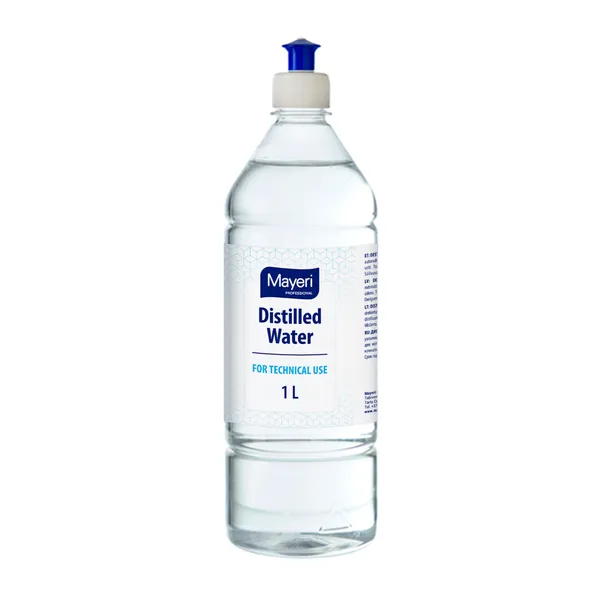 Destilleeritud vesi, MAYERI, 1 l