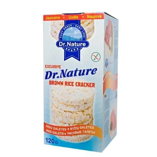 DR.NATURE Riisigaletid ,gluteenivabad 120g