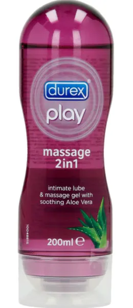 DUREX Play Lubrikant +massaažigeel Aloe Vera 2in1 200 M
