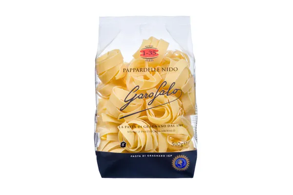 Durum-nisujahust pasta GAROFALO, Pappardelle, 500g