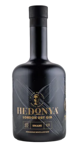 HEDONYA London Dry Gin XX Umami 40%, 0.7 L