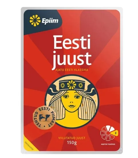 Juust Atleet Eesti viilutatud 150g