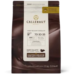 Ekstra tumešokolaadi kuvertüürid CALLEBAUT 70,5%, 2,5kg