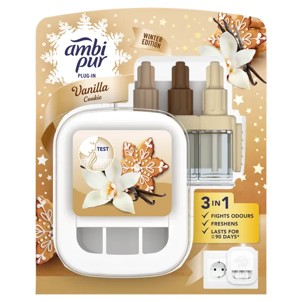 Elektriline õhuvärskendaja AMBI PUR 3Vol Vanilla SK, 20ml