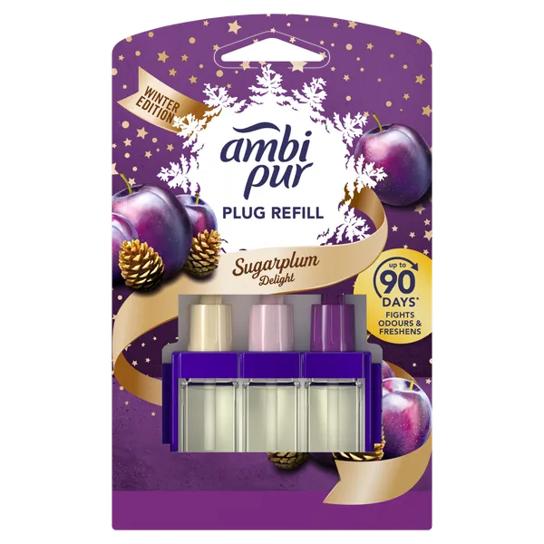 Elektrilise õhuvärskendaja täide AMBI PUR 3Vol Sugarplum, 20ml