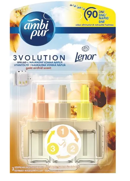 Elektrilise õhuvärskendaja täide AMBI PUR 3Vol Gold Orchid, 20ml