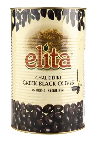 ELITA Oliivid, must, kivideta, suurus L, 4,1 kg / 2 kg