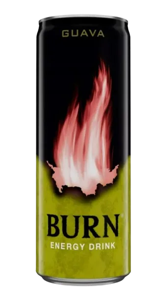 Energiajook BURN, Guava, 250 ml, purk