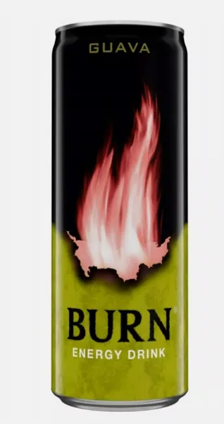 Enerģijas dzēriens BURN Guava, bundžā, 0.33l (DEP)