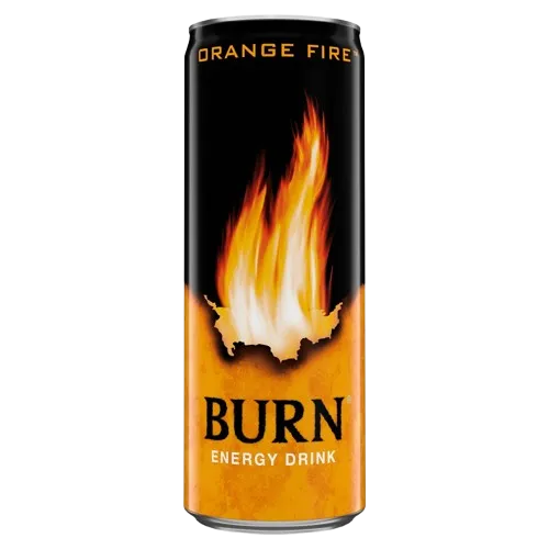 Energiajook BURN, Orange, 250 ml, purk