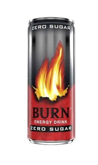 Energiajook BURN, Zero, suhkruvaba, 250 ml, purk