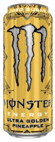 Enerģijas dzēriens MONSTER Ultra Gold Pineapple, bundžā, 0.5l (DEP)