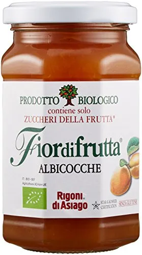FIORDIFRUTTA Ökoloogiline aprikoosihoidis, 60%, 250 g, IT-BIO-007