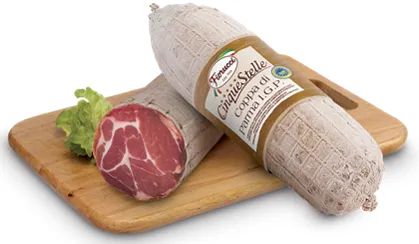 FIORUCCI Vinnutatud seakael Coppa di Parma IGP , ~1,8 kg