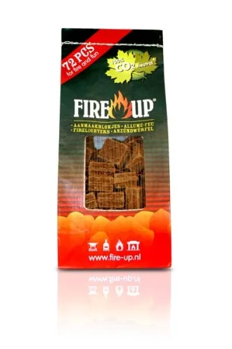 FIRE-UP Süütekuubikud CO2 neutral 72tk