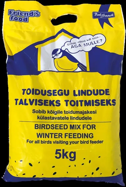 FRIENDS FOOD Toidusegu lindudele talviseks toitmiseks  5kg