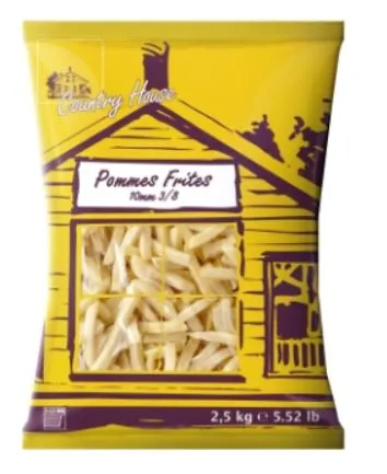 Saldēti frī kartupeļi Country House 10mm AVIKO, 2.5kg