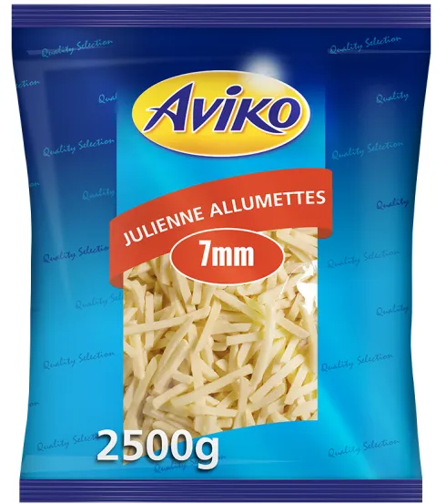Saldēti frī kartupeļi PF Julienne Allumettes 7mm Aviko 2,5kg