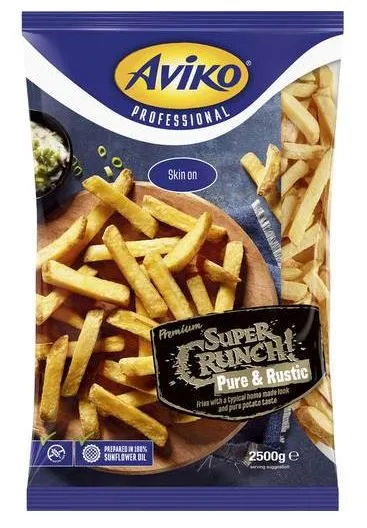 Friikartul AVIKO Super Crunch Pure&Rustic, külmutatud 2,5kg