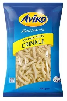Friikartul AVIKO Zig Zag 12mm, külmutatud 2,5kg